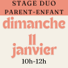 Stage duo parent enfant
