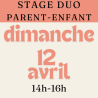 Stage duo parent enfant