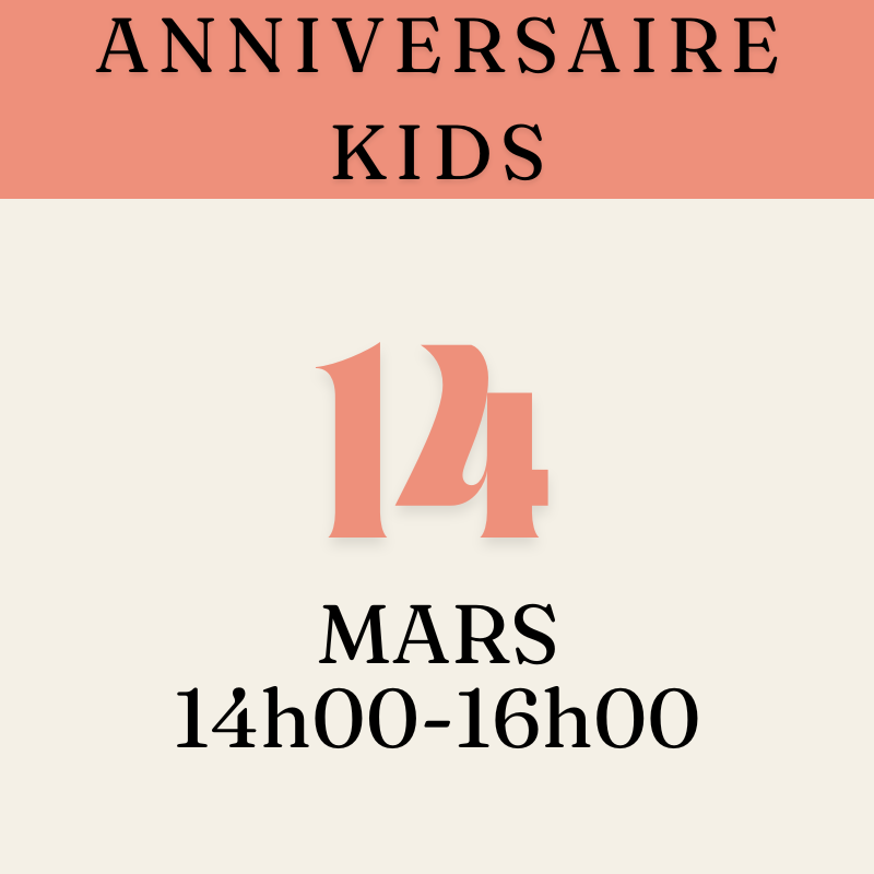 Stage Privatisation Gouter anniversaire