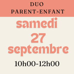 Stage duo parent enfant